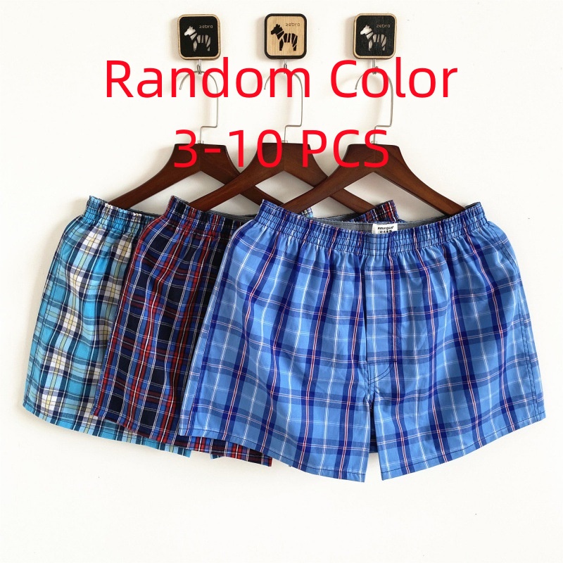 Boxer Brief Pack Cotton - 남성용 복서 속옷, 라지 사이즈 반바지,