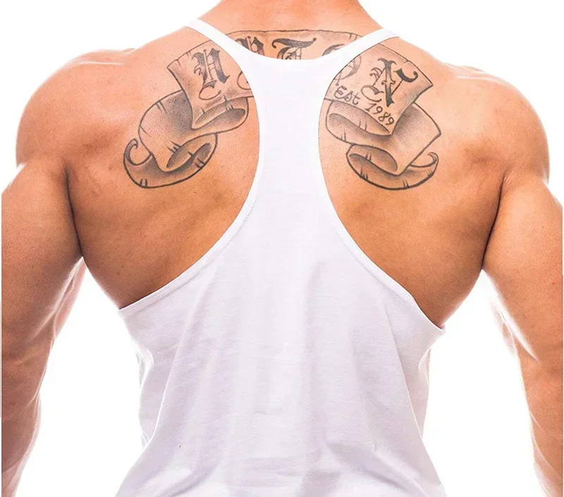 러닝 조끼 남성 민소매 운동복 체육관 싱글 멜빵 탱크  - Suspender Tank Top 리뷰 및 가격