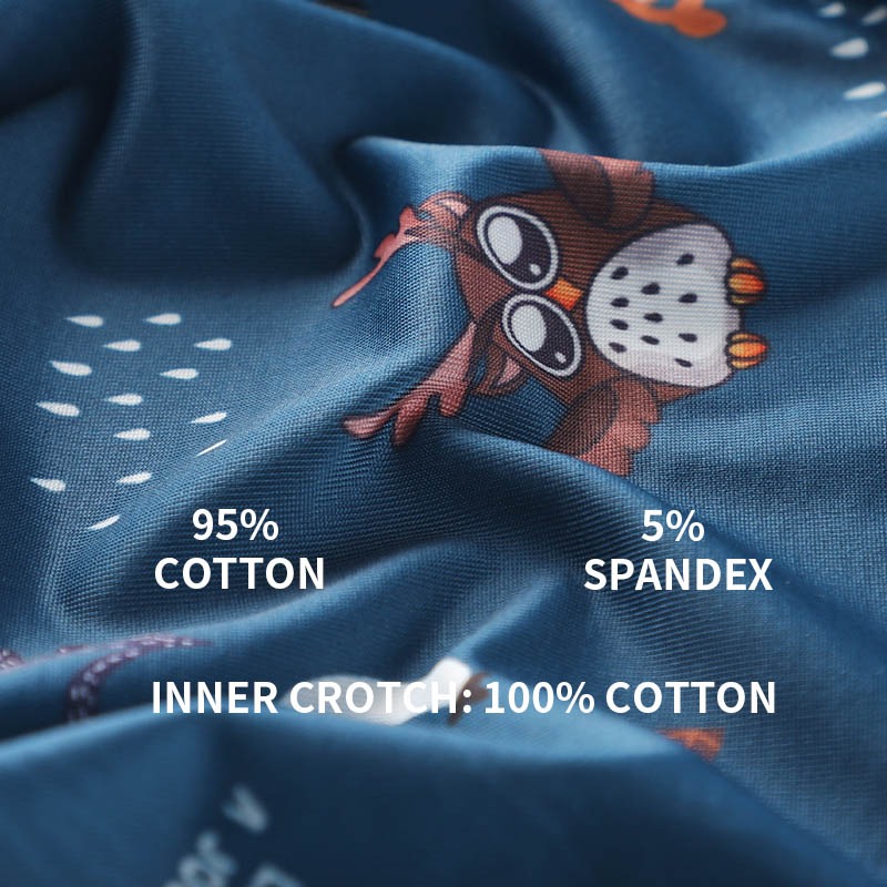 MiiOW 3/4개 세트 섹시 남성 속옷 동물 프린트  - Boxer Brief Pack Cotton 리뷰 및 가격