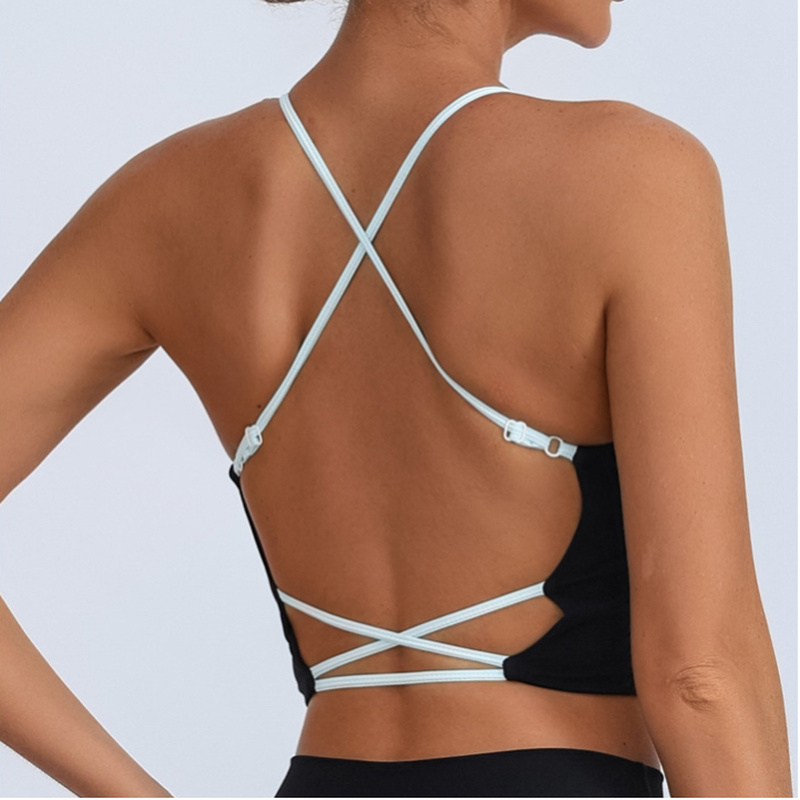 스트랩 요가 탱크탑, 뷰티 백 디자인, 누드 느낌 슬림 - Suspender Tank Top 리뷰 및 가격