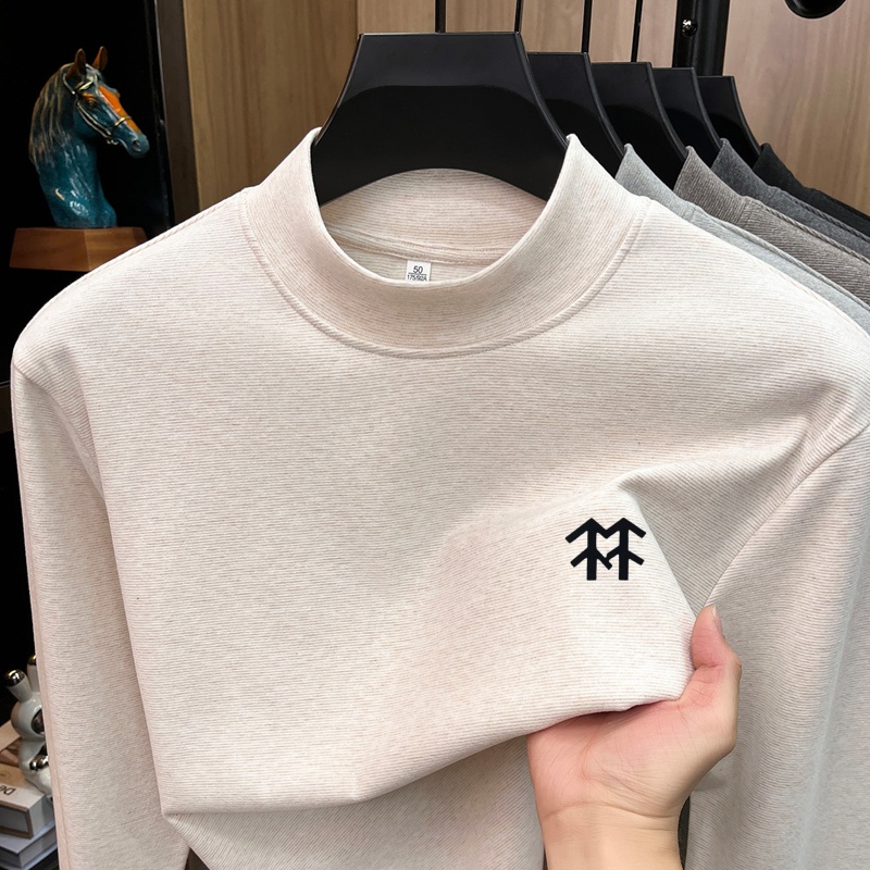 남성용 보온 가을 겨울 프린트 티셔츠 패션 편안한 긴소 - Base Layer Top 리뷰 및 가격