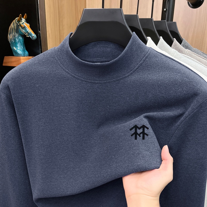 남성용 보온 가을 겨울 프린트 티셔츠 패션 편안한 긴소 - Base Layer Top 리뷰 및 가격